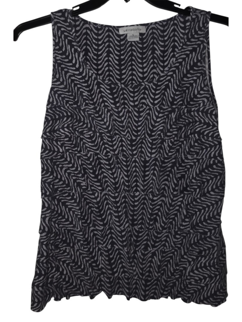Liz Claiborne Sleeveless Blouse Size Large